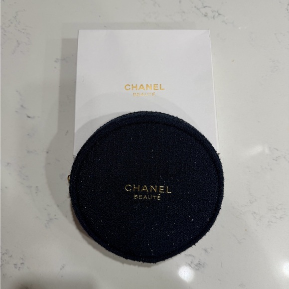 Chanel Beauté cosmetic pouch navy blue - Picture 5 of 5